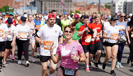 Caune izcīna uzvaru Rīgas maratona programmā iekļautajā 5 km skrējienā