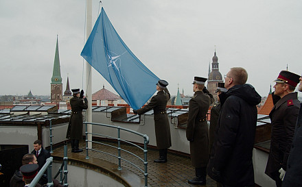 Rīgas pilī atzīmēs divdesmito gadadienu kopš Latvijas iestāšanās NATO