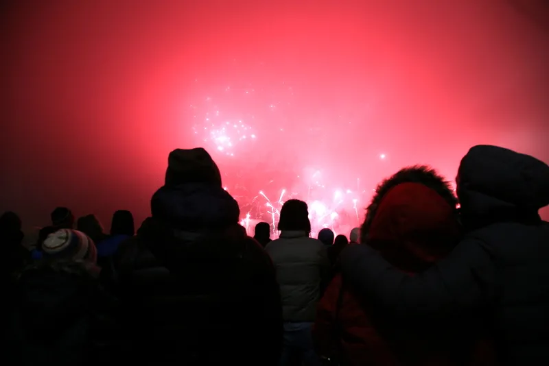 новый год 2018, салют