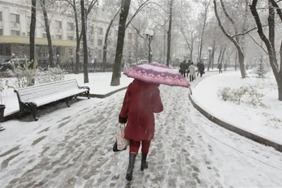 Погода в воскресенье: ветрено, дождь и мокрый снег