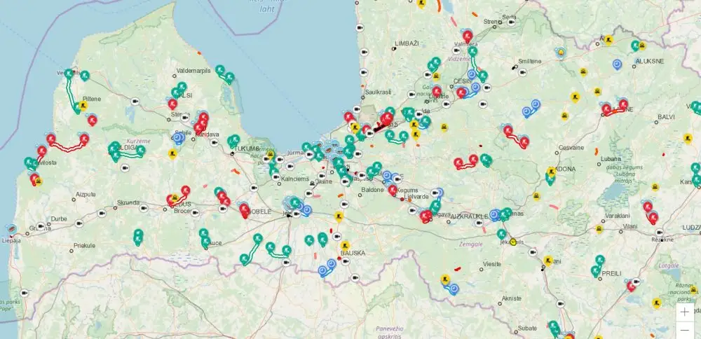 Pret administratīvi teritoriālo reformu Ventspils novada iedzīvotāji protestēs uz Ventspils šosejas posmā no Popes līdz Usmai