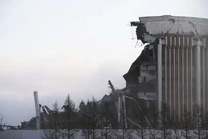 При демонтаже обрушилась крыша спортивно-концертного комплекса «Петербургский»