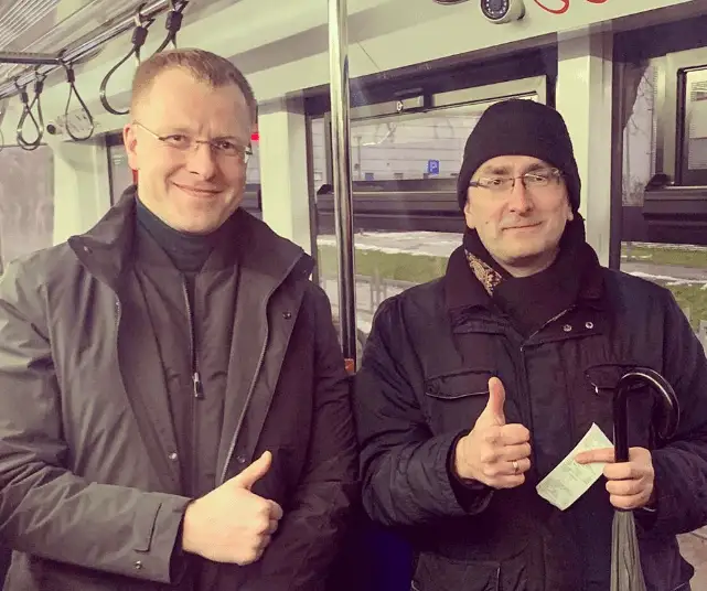 Reģionālās vizītes laikā Linkaits uzteicis maksāšanas sistēmu Daugavpils tramvajos