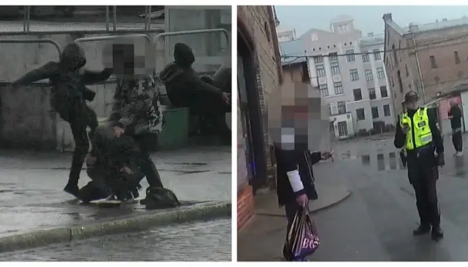 Кровавый конфликт у Центрального рынка: пострадавшего серьезно избили