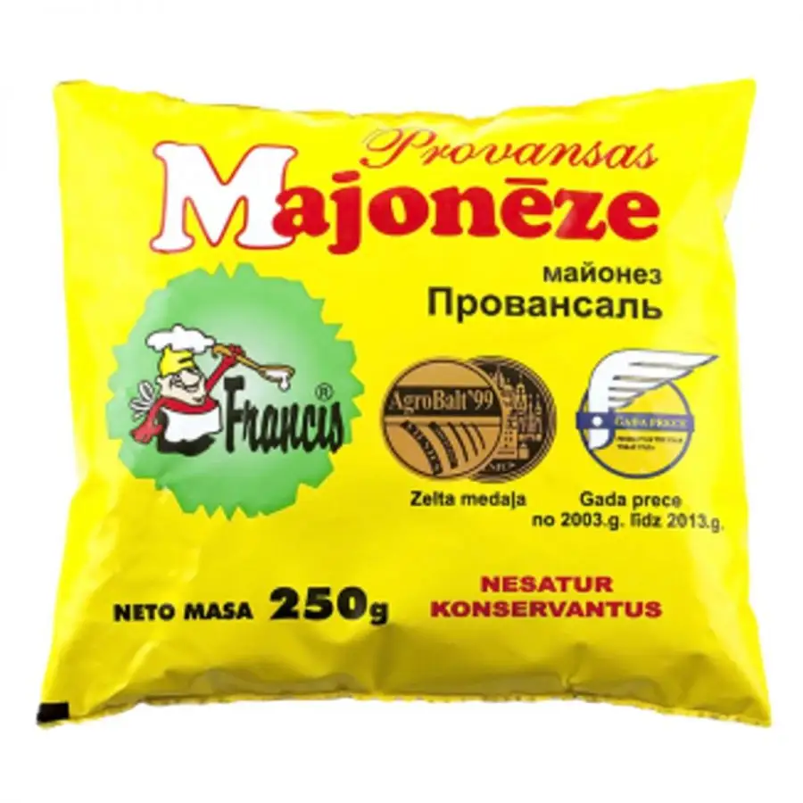 Raganā majonēzes paciņas dēļ sadur vīrieti