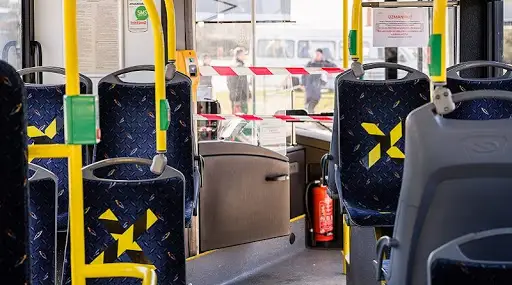 Ar Covid-19 sasirgušais braucis autobusā Mežsētas-Rīga