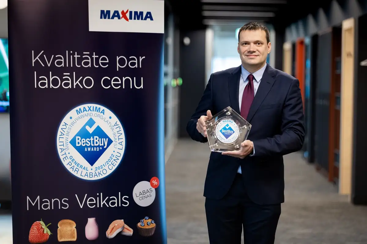 Maxima Latvija получила торговый «Оскар»!