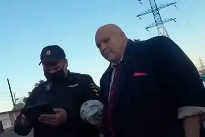 Стаса Барецкого задержали за организацию марафона с гробами
