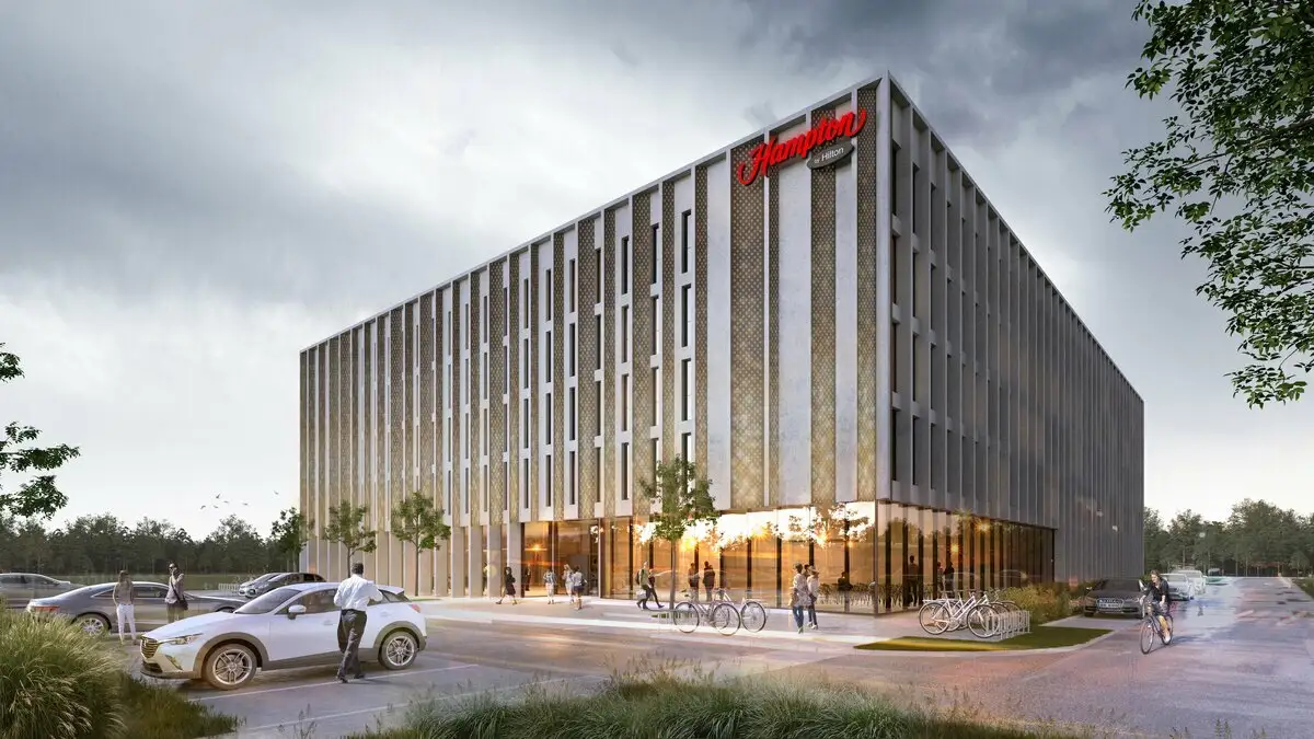 Ar Bigbank Latvija atbalstu pie Rīgas lidostas būvē 13,8 miljonus eiro vērtu viesnīcu