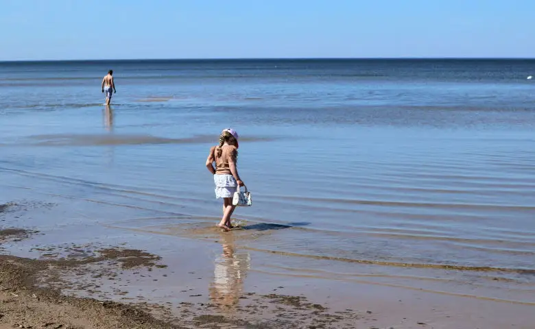 Море в Юрмале потеплело