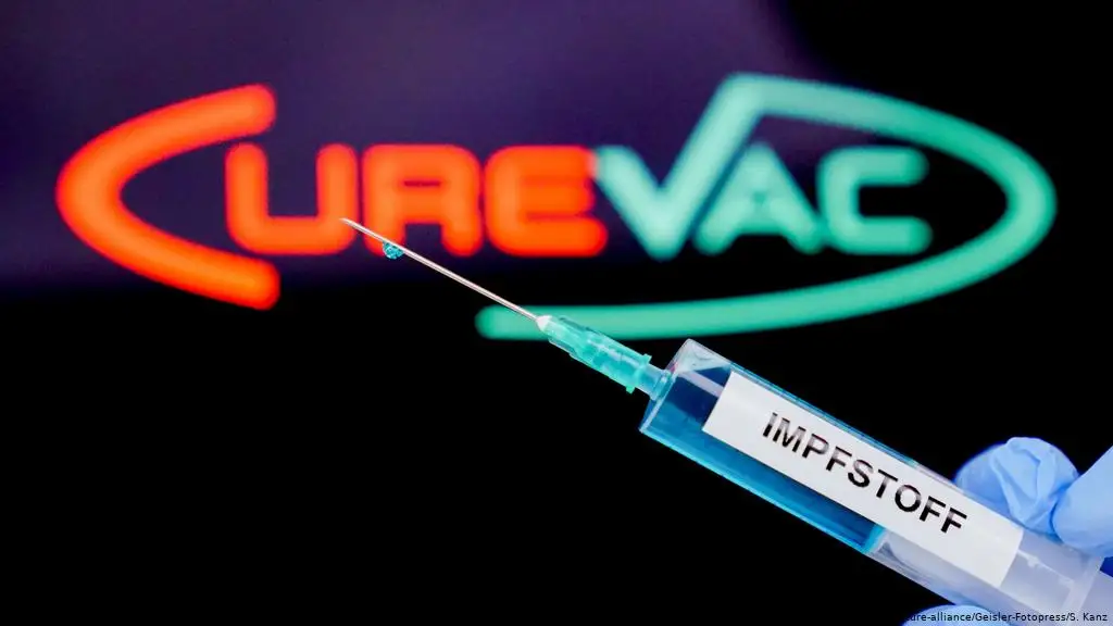«CureVac» Covid-19 vakcīnas efektivitāte — 48%