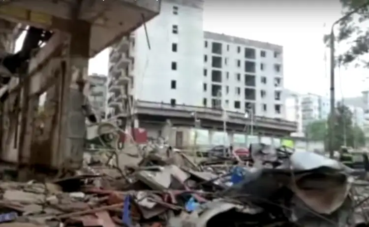 Страшный взрыв газа в Китае: 11 погибших (ВИДЕО)