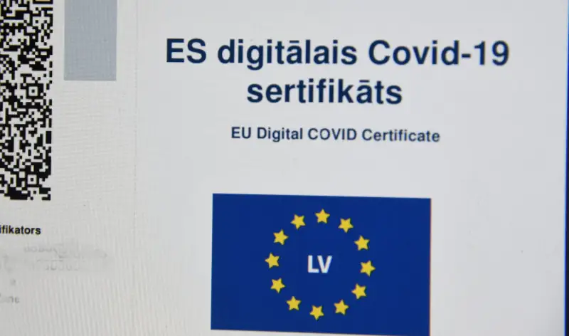 Prokuratūrai nodota lieta pret vīrieti par Covid-19 vakcinācijas sertifikāta iegādi