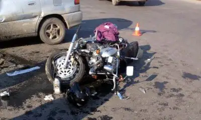 В Валмиере в ДТП сильно пострадал мотоциклист