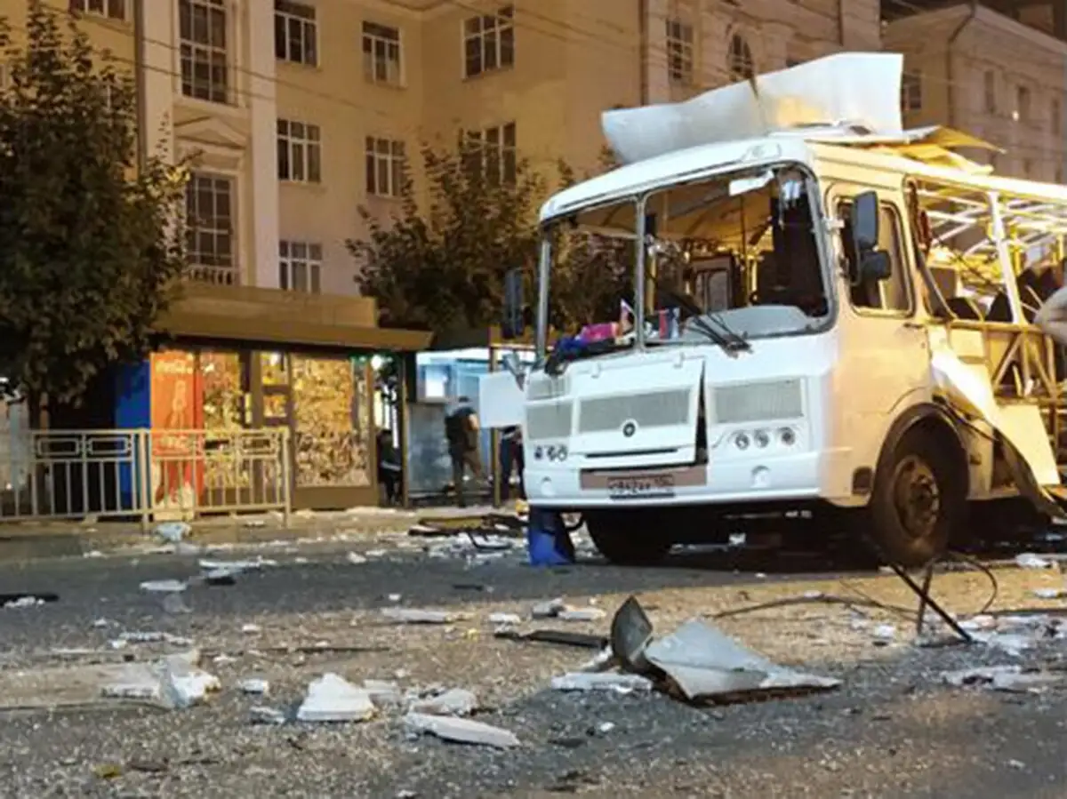 Взрыв автобуса в Воронеже: пострадали 18 человек, двое скончались