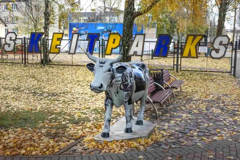 «Стадо коров» в Вентспилсе: их уже 28