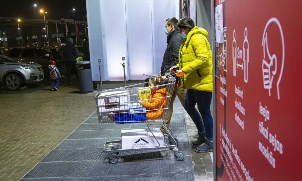 «Dominā» pircēju plūsma šonedēļ abās dienās palielinājusies par 15%