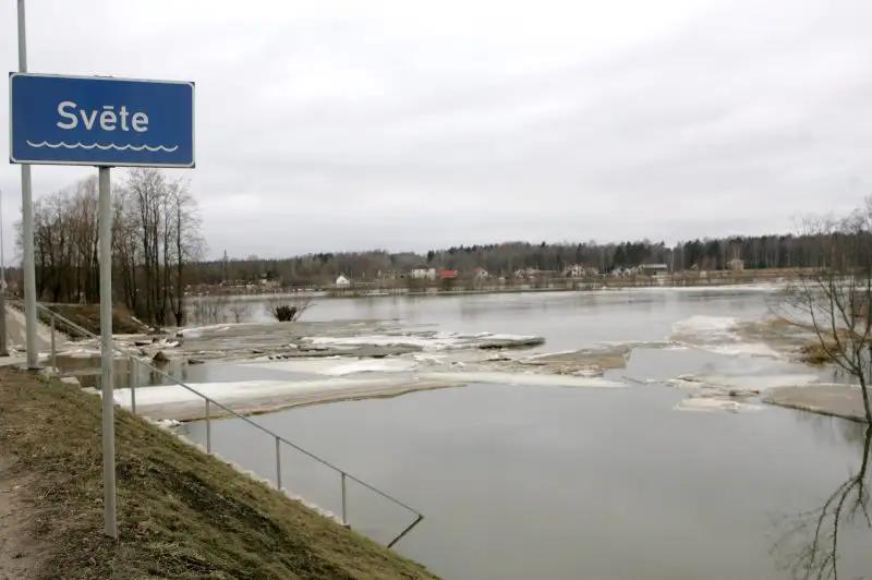 Lielākajā daļā upju izgājis ledus