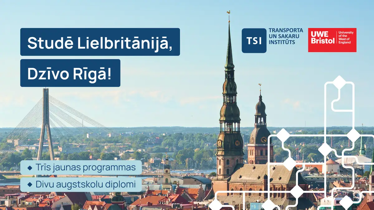 Studē Lielbritānijā, dzīvo Rīgā!