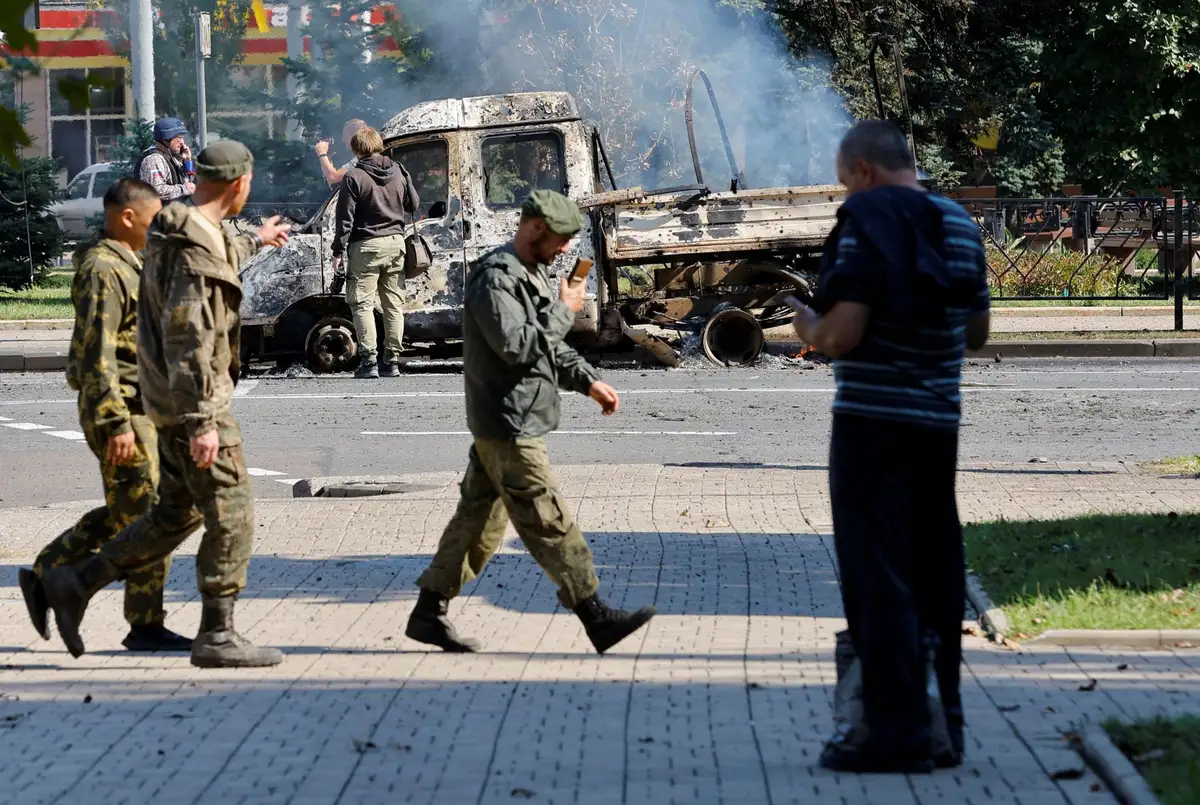 В оккупированном Донецке заявили о многочисленных жертвах обстрела города