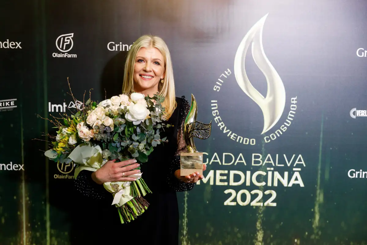 Фармацевт года! Иева Вирза (Mēness aptieka) получила приз в престижной номинации.