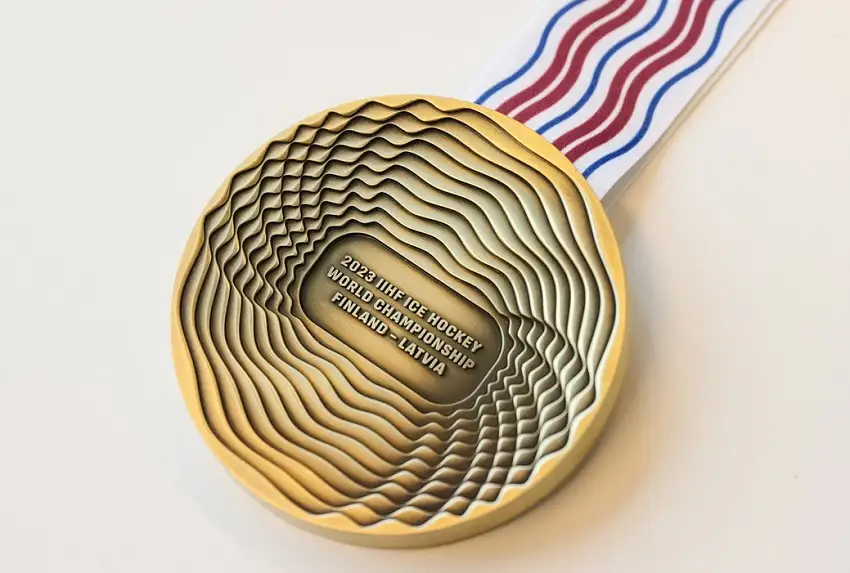 Как будут выглядеть медали чемпионата мира по хоккею?