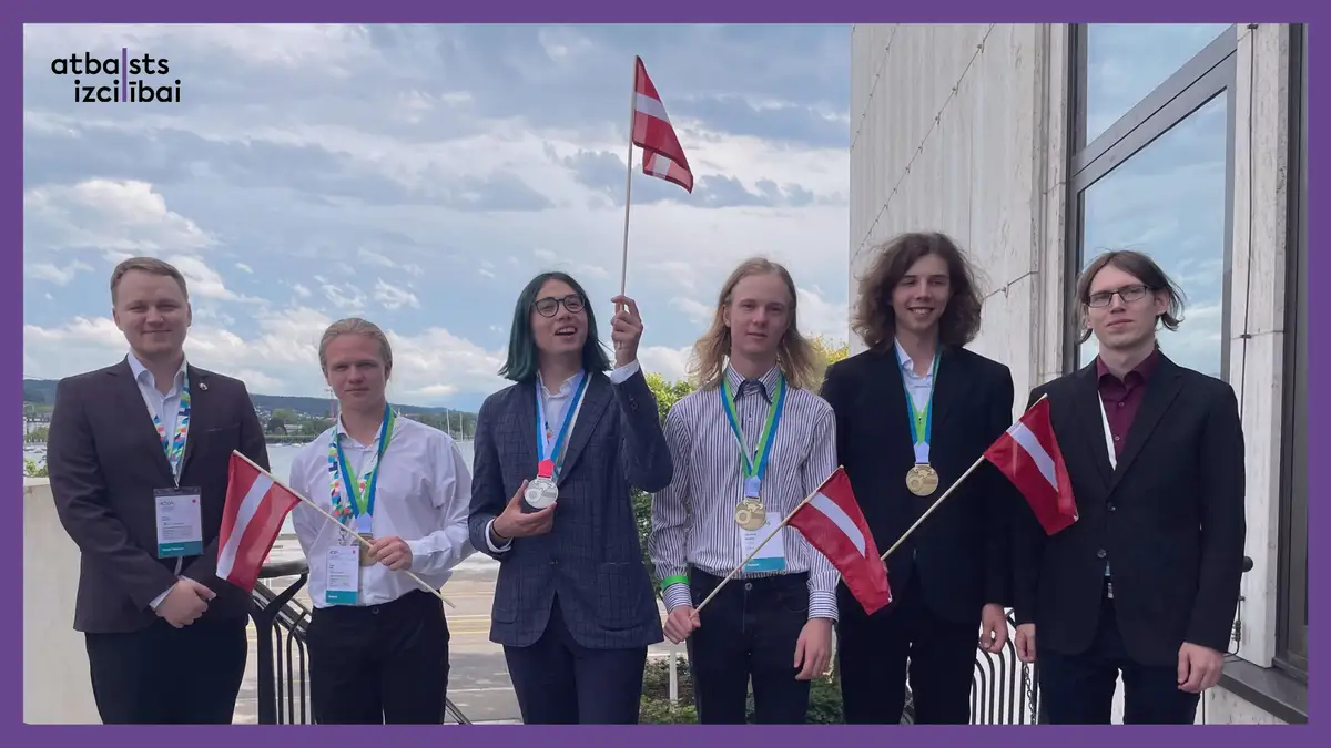 Starptautiskajā ķīmijas olimpiādē visi Latvijas skolēni izcīnījuši medaļas