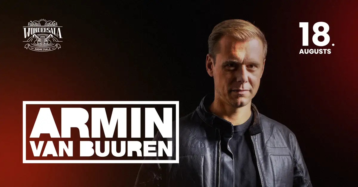 Концерт одного из лучших DJ в мире: Армин ван Бюрен (ARMIN van BUUREN) в Риге!