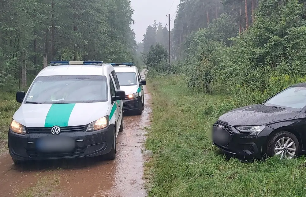 Тайник в старом диване: полиция задержала наркокурьера в лесу Дрейлини