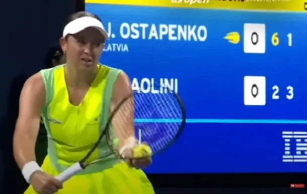 Не без труда: Елена Остапенко вышла во второй круг US Open и сыграет против молодой россиянки (ВИДЕО)