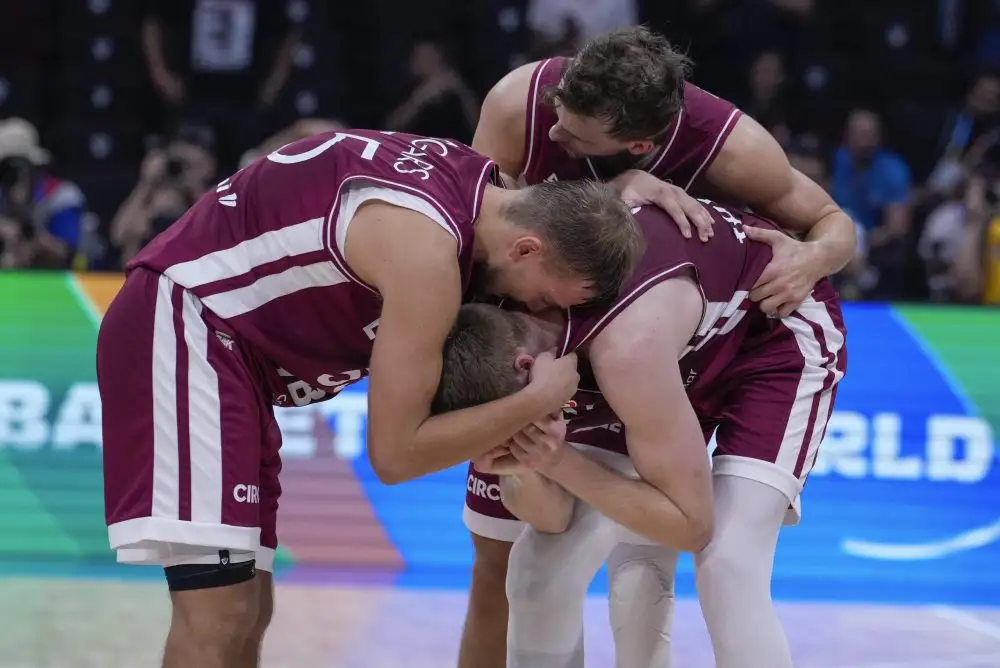 Trešdien sāks tirgot papildu biļetes uz Latvijas vīriešu basketbola izlases spēlēm Eiropas čempionātā