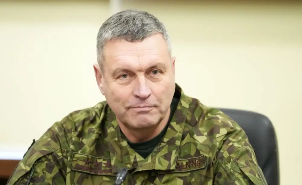 Aizejošais NBS komandieris: Krievijas totāls uzbrukums Baltijas valstīm patlaban ir pilnīgi izslēdzams