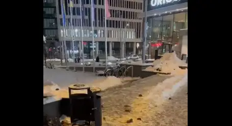 Шокирующее видео с Привокзальной площади Риги: крысы пасутся стаями (ВИДЕО)