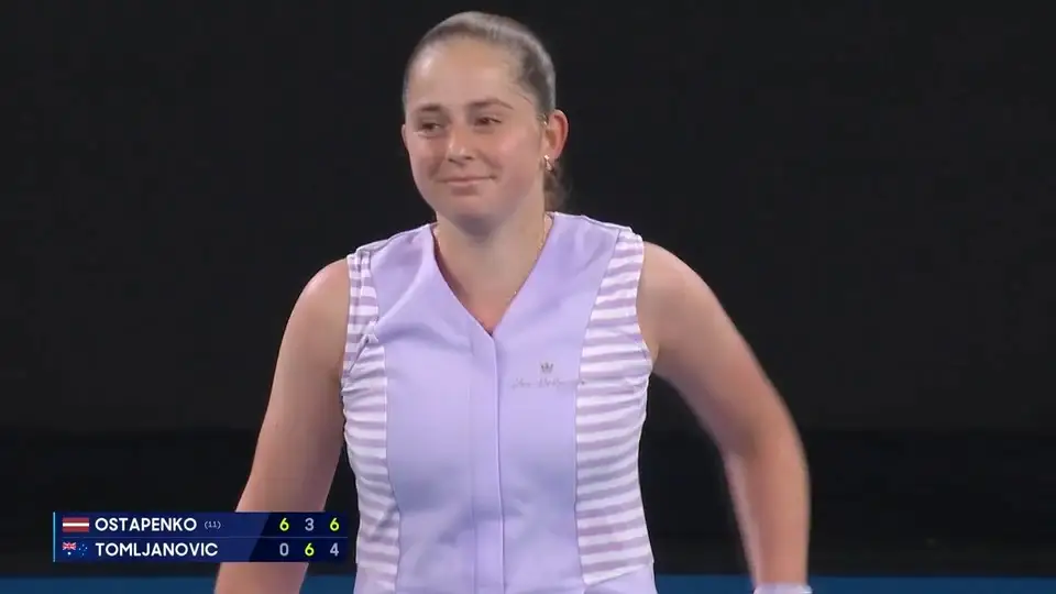 Остапенко не без труда пробилась в третий круг Australian Open