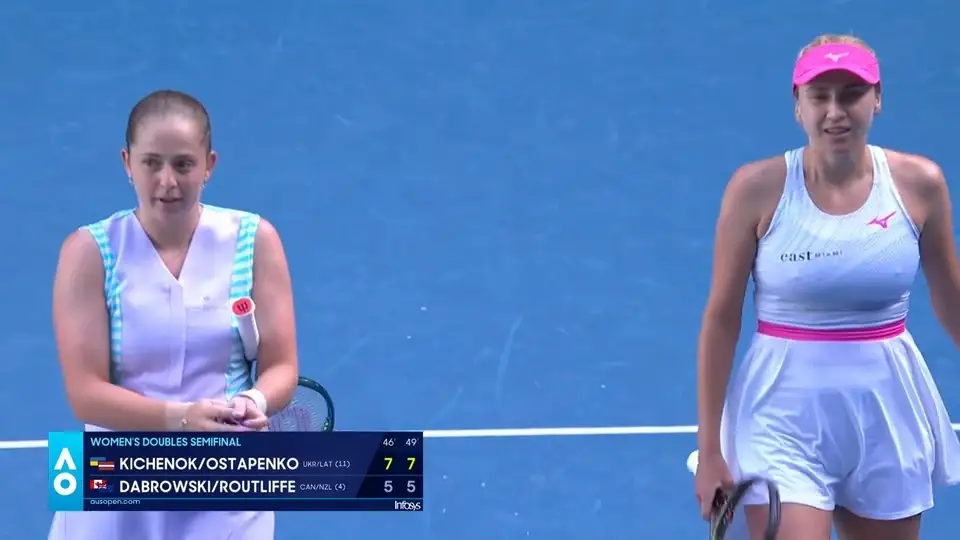 Остапенко вышла в финал Australian Open: в паре (ВИДЕО)