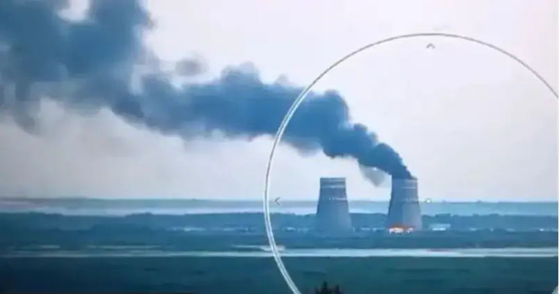 Россия и Украина обвиняют друг друга в пожаре на Запорожской АЭС: что известно