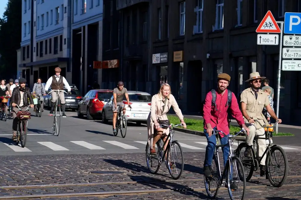 Tvīda braucienā piedalījās ap 400 velobraucēju