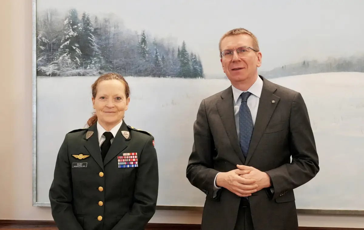 Rinkēvičs: Sabiedroto klātbūtne Latvijā apliecina NATO apņemšanos īstenot atturēšanu pret Krievijas ilgtermiņa draudu