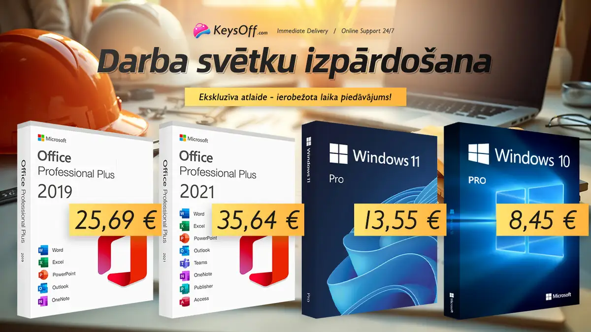 Распродажа программного обеспечения на День труда: 2021 Pro всего за 23,23 евро и Window 11 всего за 10,99 евро