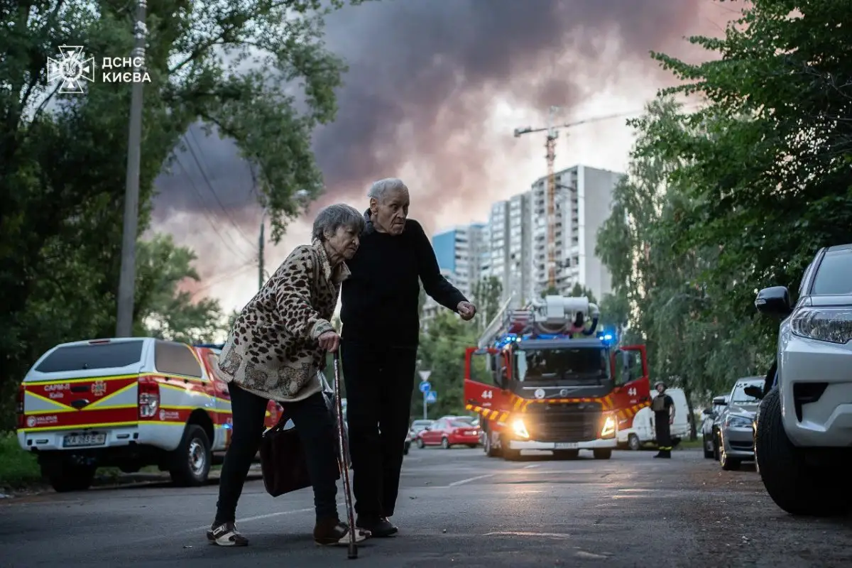 В ночь на пятницу Украина была атакована 550 средствами воздушного нападения