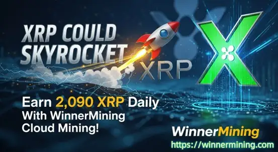 XRP может взлететь — зарабатывай до 2 090 XRP в день с WinnerMining Cloud Mining!