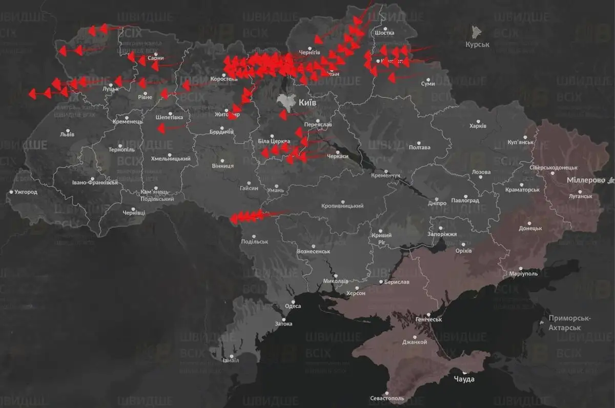 В ночь на cреду над Польшей истребители сбивали «объекты, похожие на дроны»