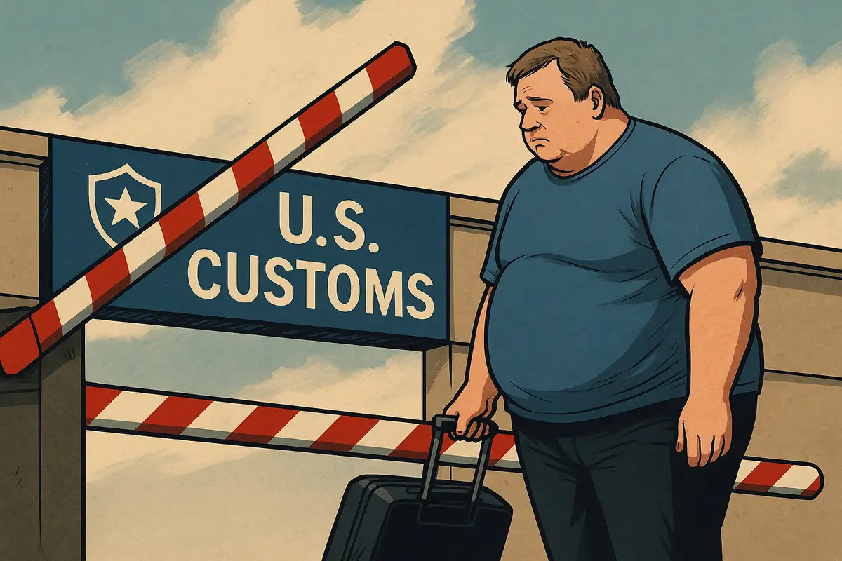 Ожирение — повод отказать в визе? США вводят новый фильтр для иностранцев