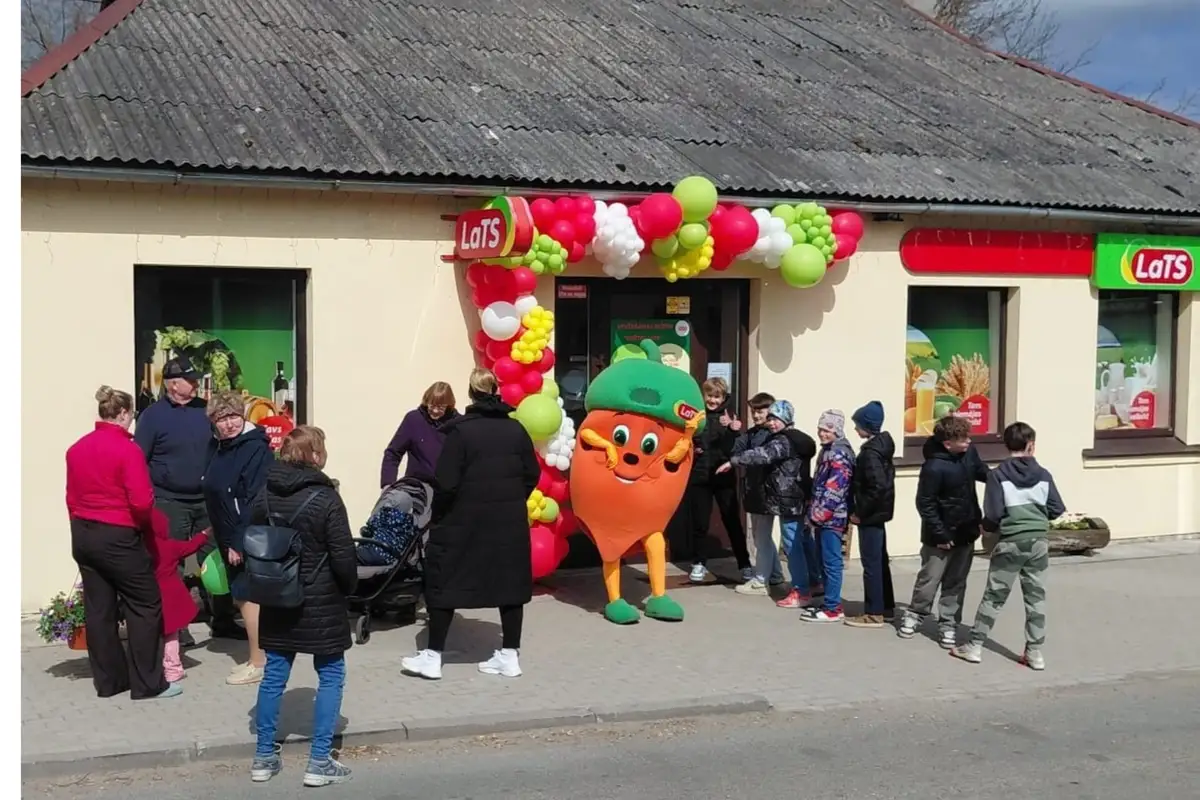 Svētē atvērts jauns “LaTS” veikals, paplašinot iepirkšanās iespējas Jelgavas novadā
