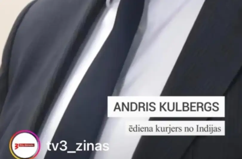 Народ в восторге: Кулбергса в передаче TV3 представили как индийца, курьера по доставке еды