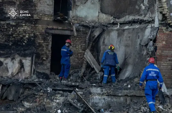 Число пострадавших в Киеве возросло до 87 — спасатели