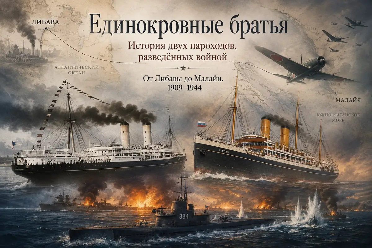Из «России» в «Латвию» — и на край земли: невероятная история двух либавских пароходов