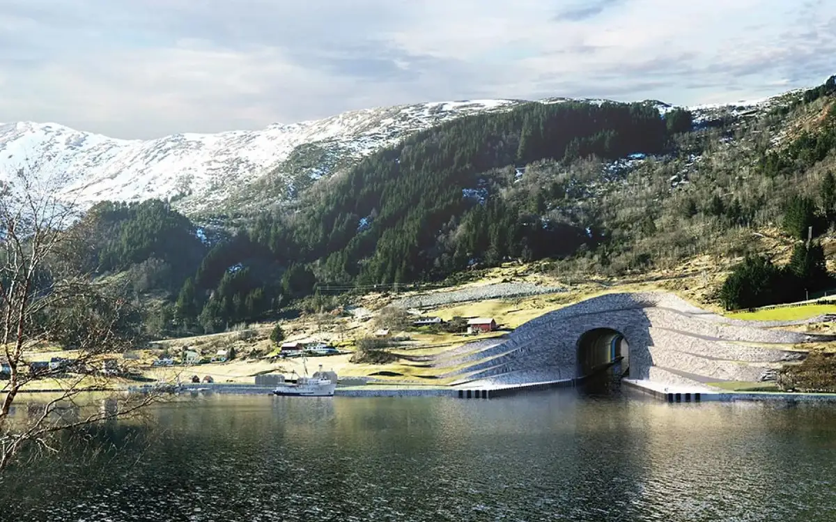 В Норвегии построят первый в мире тоннель для морских судов