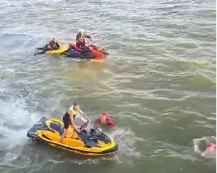Трагедия в Паланге: в субботу вечером в море утонул 17-летний турист из Польши (ВИДЕО)