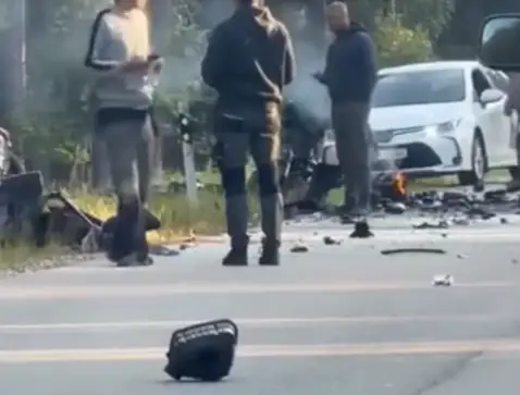 Тяжёлая авария на трассе возле Юркалне (ВИДЕО)